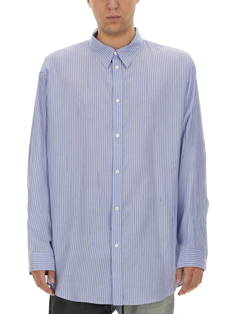 BALENCIAGA CAMICIA FLUIDA IN POPELINE Offerte