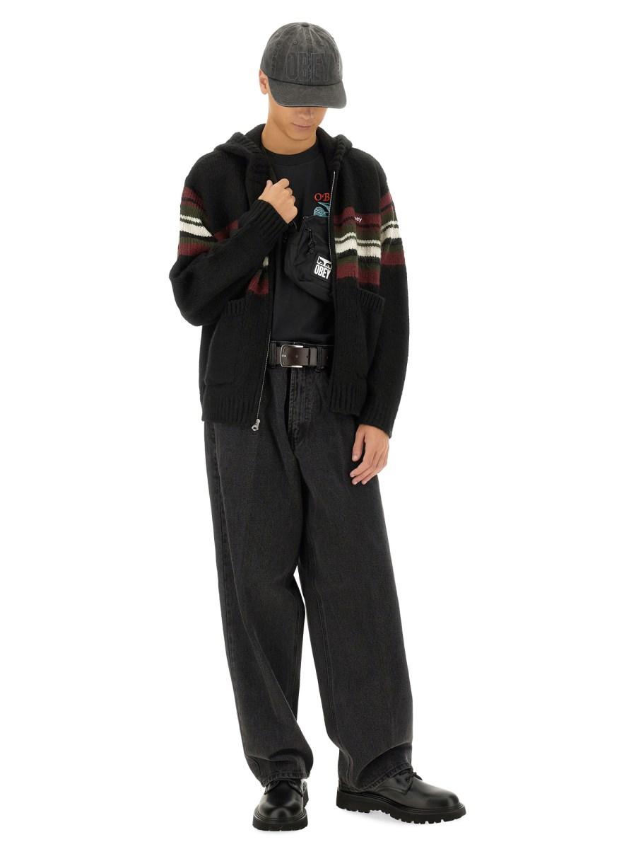 OBEY JEANS BAGGY FIT IN DENIM DI COTONE Hotsell
