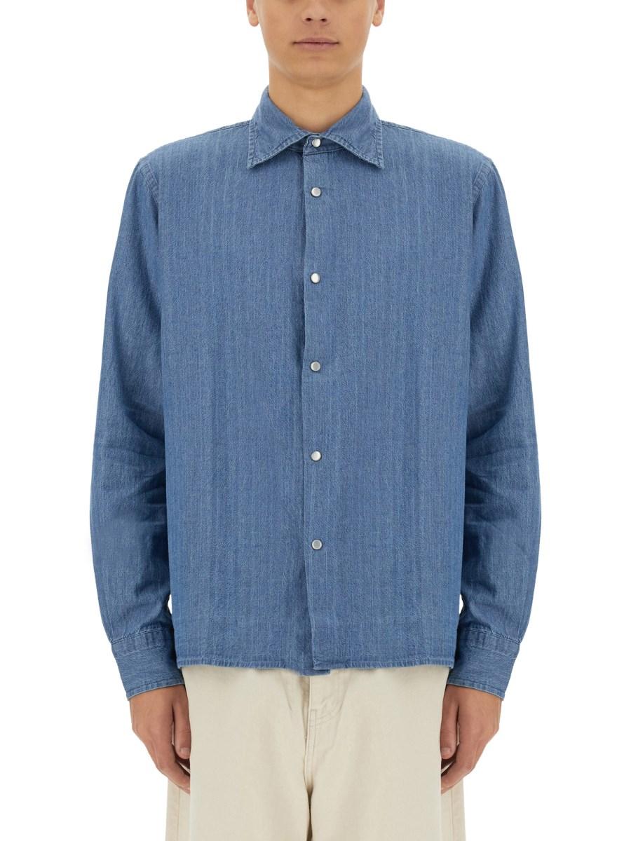 ASPESI CAMICIA WEST IN DENIM Moda