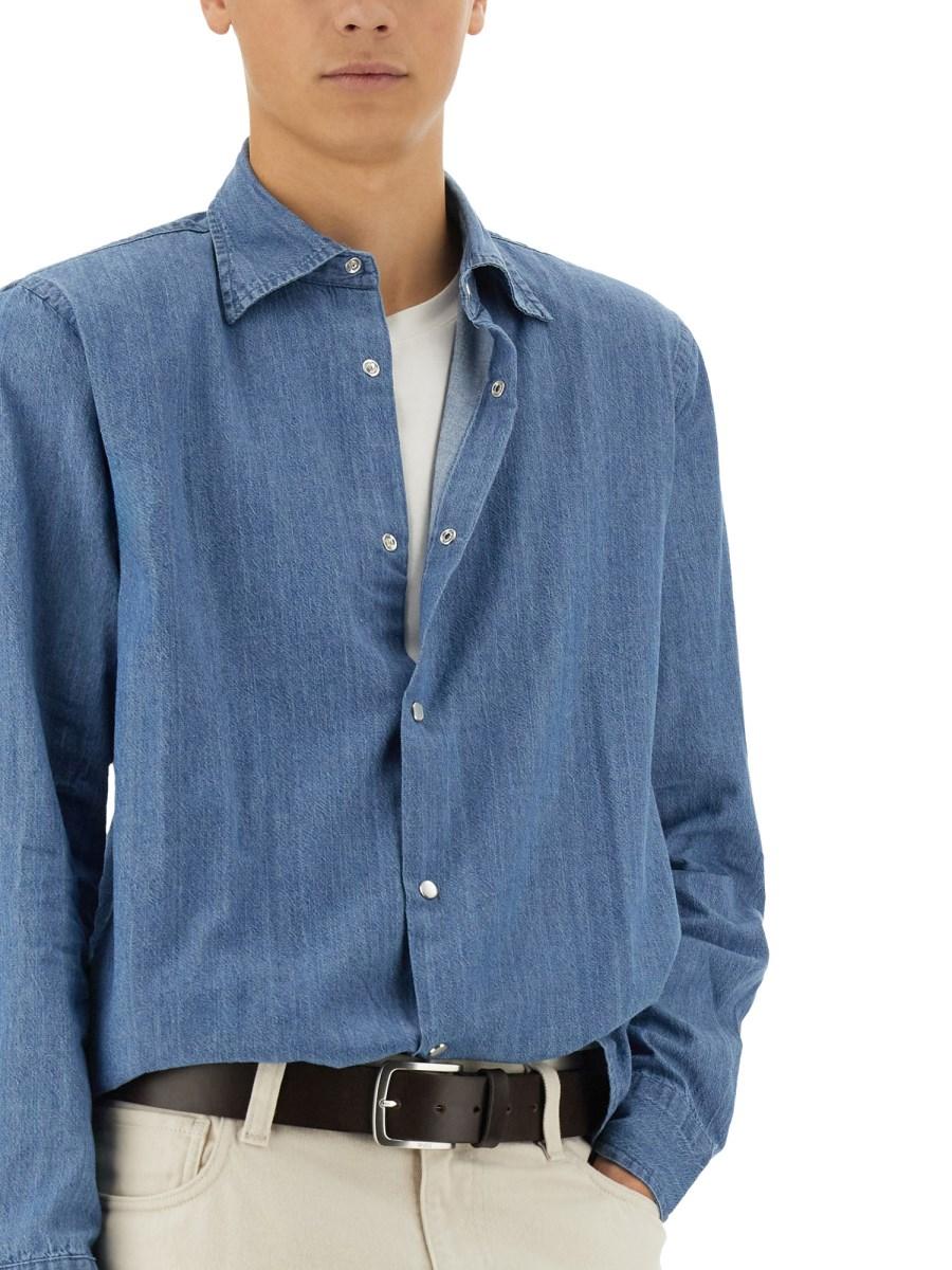 ASPESI CAMICIA WEST IN DENIM Moda