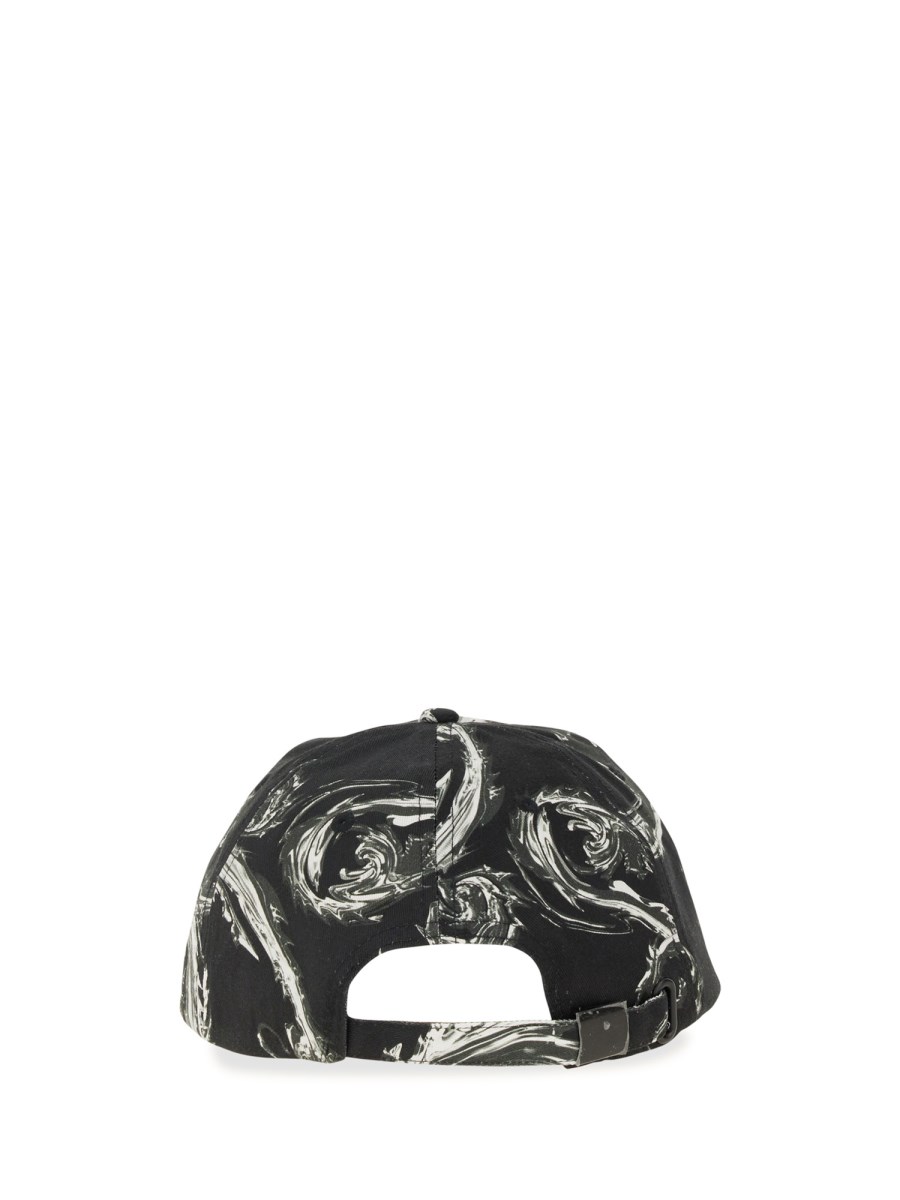 VERSACE JEANS COUTURE CAPPELLO DA BASEBALL CON LOGO CHROMO COUTURE Novità