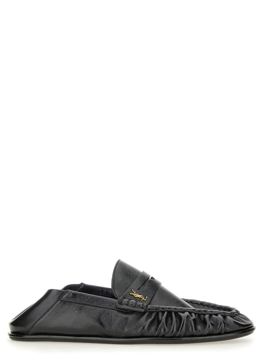 SAINT LAURENT MOCASSINO "LE LOAFER" IN PELLE In Linea