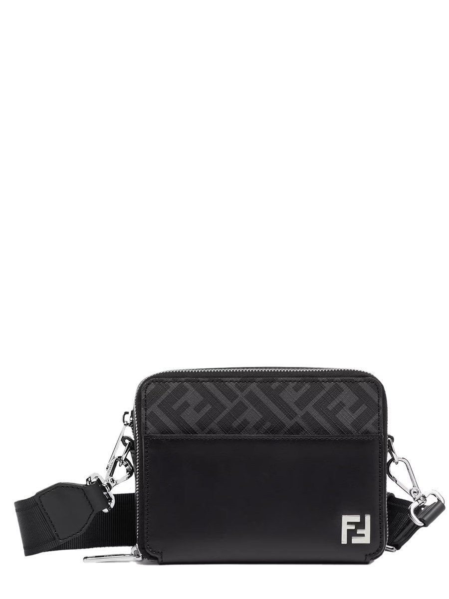 FENDI CAMERA CASE ORGANIZER SQUARED FF Spedizione Gratuita