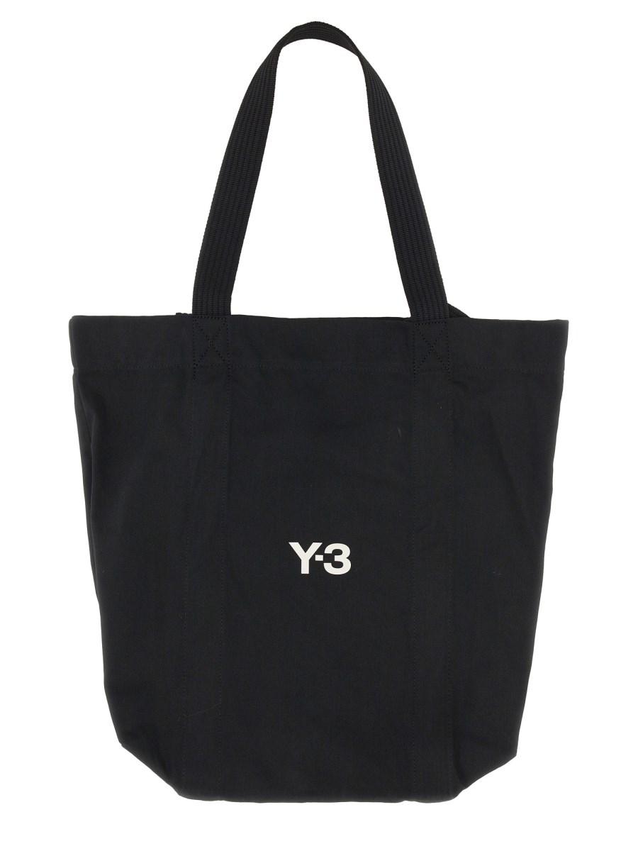Y - 3 3 - BORSA TOTE IN CANVAS Shopping Online
