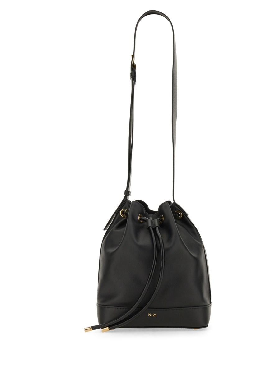 N°21 BORSA A SECCHIELLO IN PELLE Saldi Di Fabbrica
