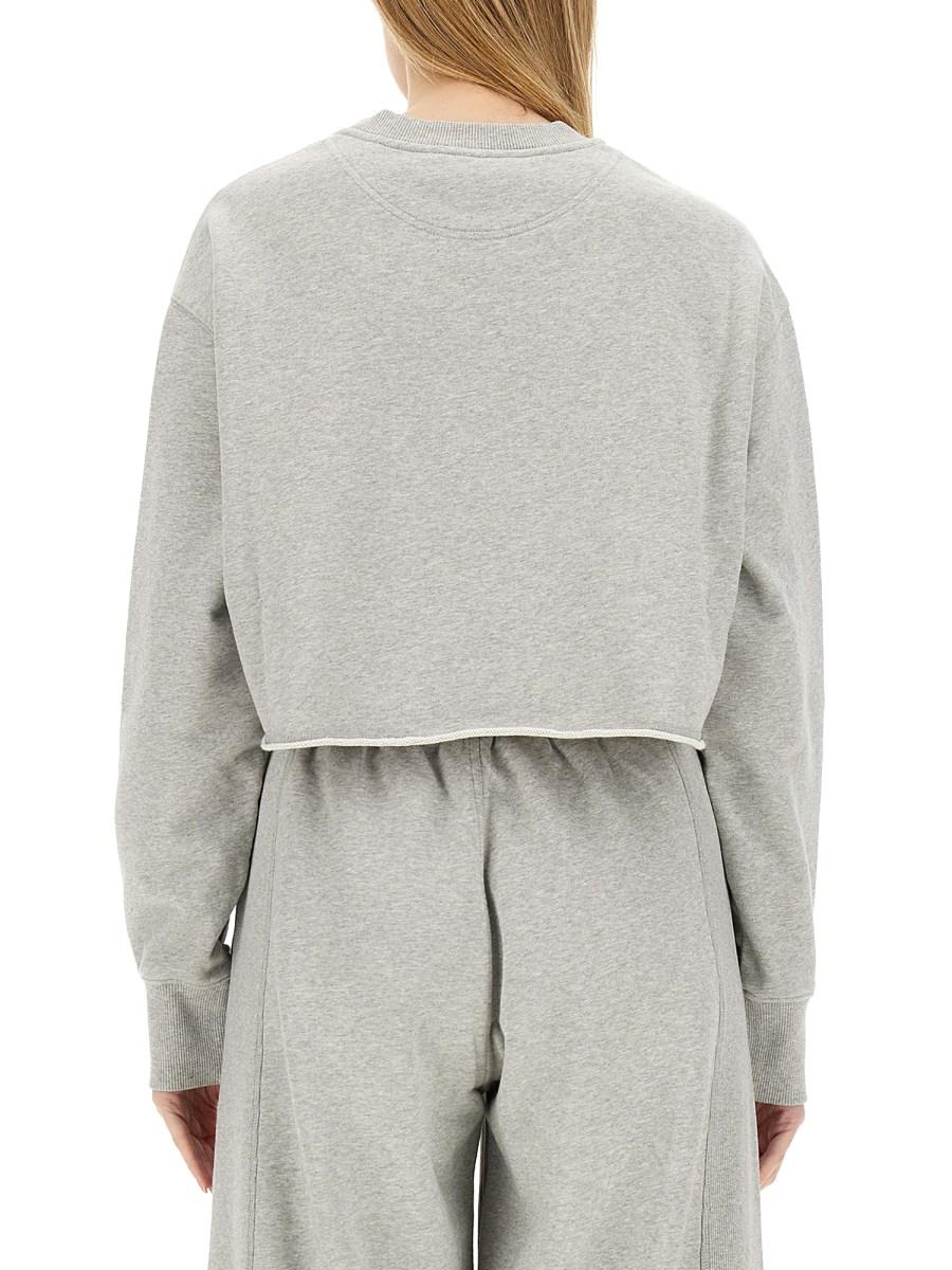 STELLA McCARTNEY FELPA IN COTONE CON LOGO In Saldo