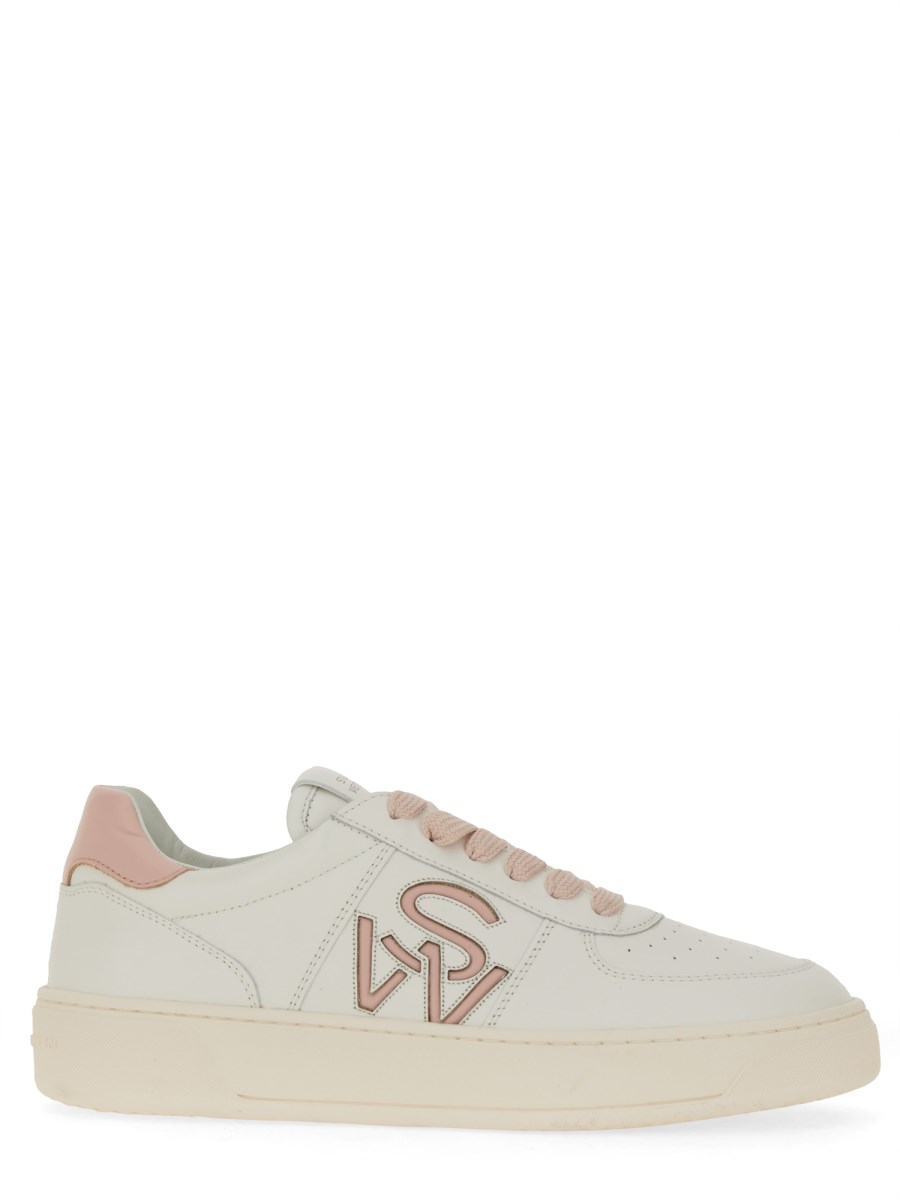 STUART WEITZMAN SNEAKER CON LOGO Nuova