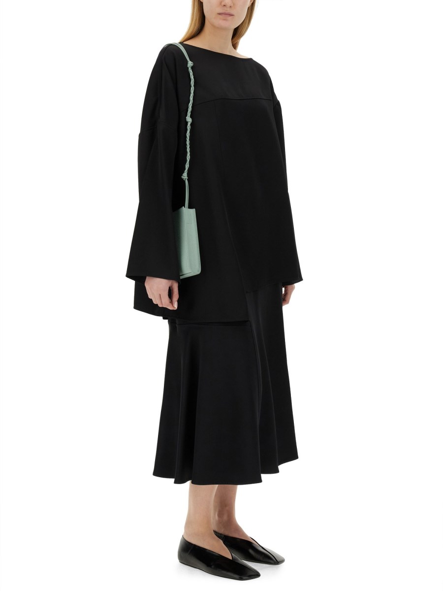 JIL SANDER SLIPPER IN PELLE Offerte stagionali