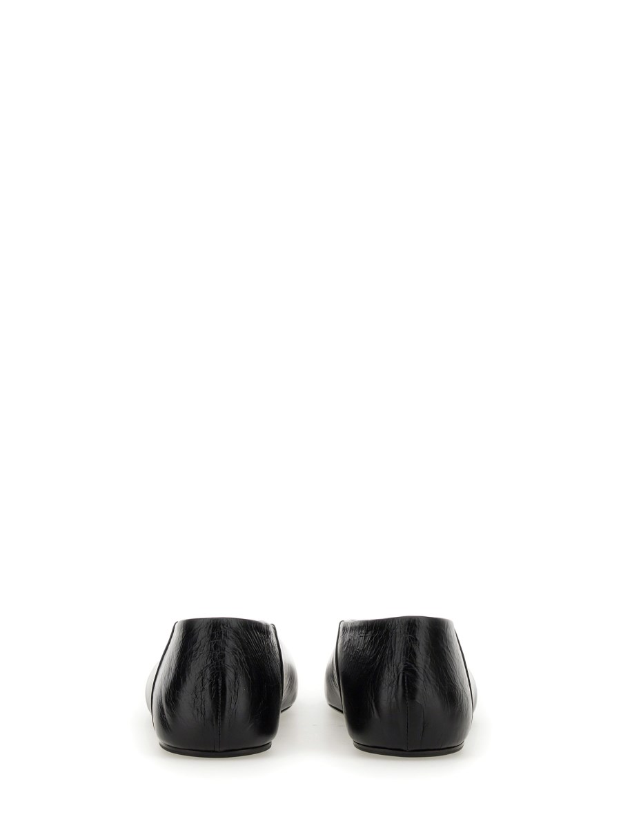 JIL SANDER SLIPPER IN PELLE Offerte stagionali