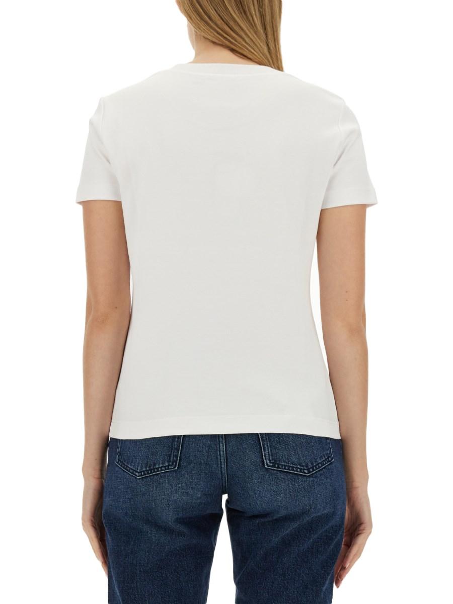 DOLCE & GABBANA T-SHIRT IN JERSEY DI COTONE CON LOGO Only for today