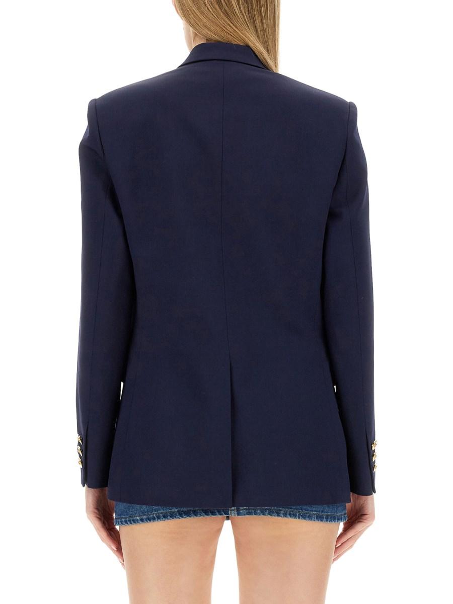 VERSACE BLAZER DOPPIOPETTO CON FIT MASCHILE Limitato a 3 giorni