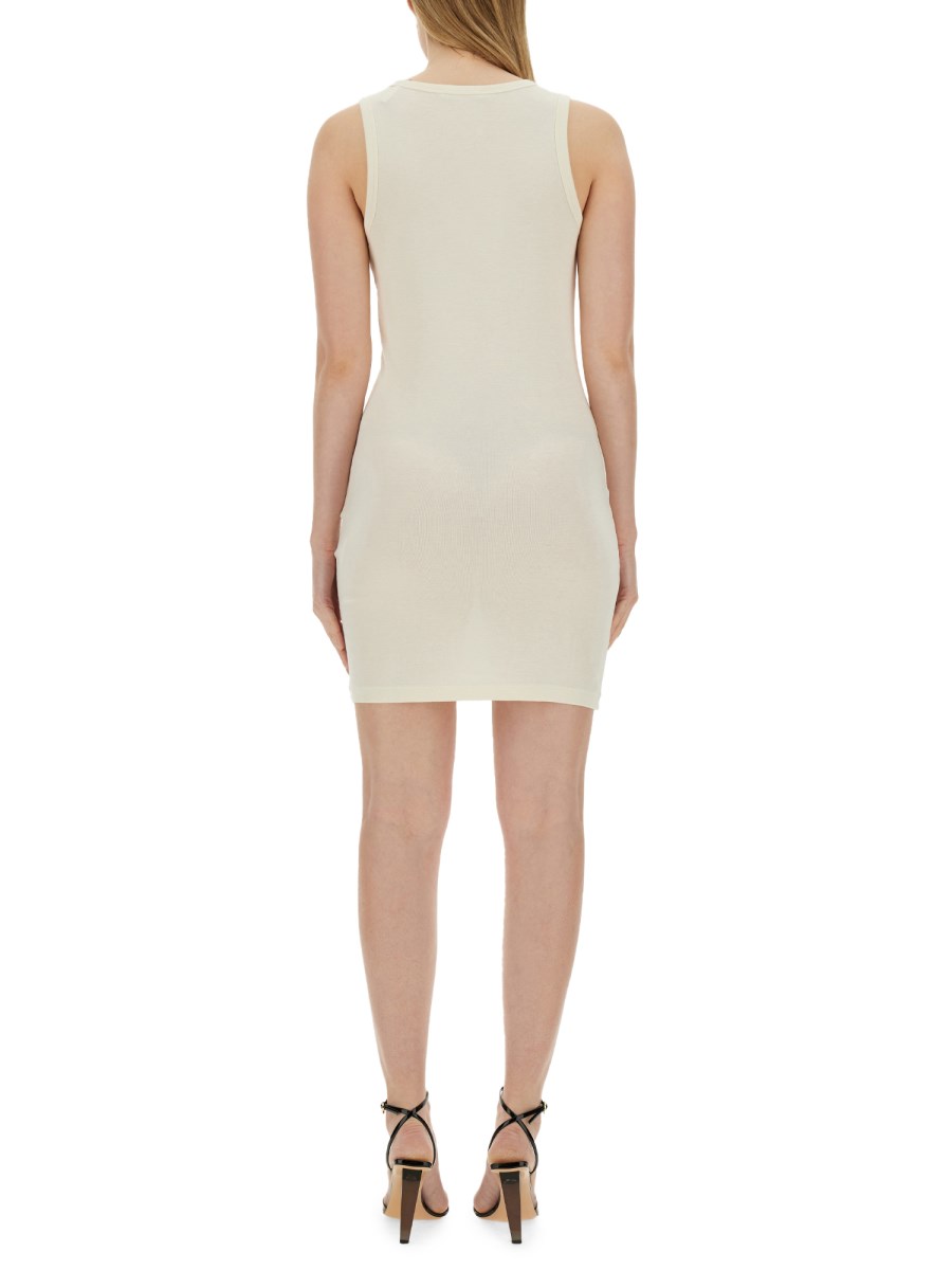 HELMUT LANG ABITO MINI IN MAGLIA DI MODAL Esporta salva
