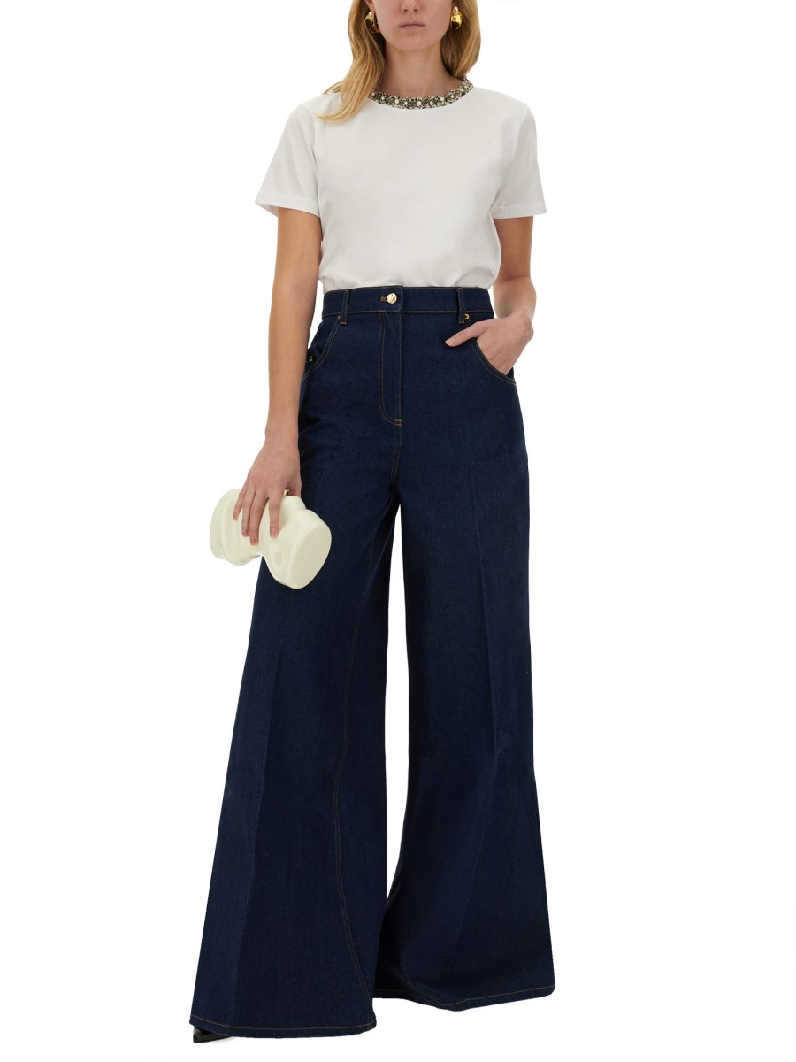 NINA RICCI JEANS SVASATO IN DENIM Italia