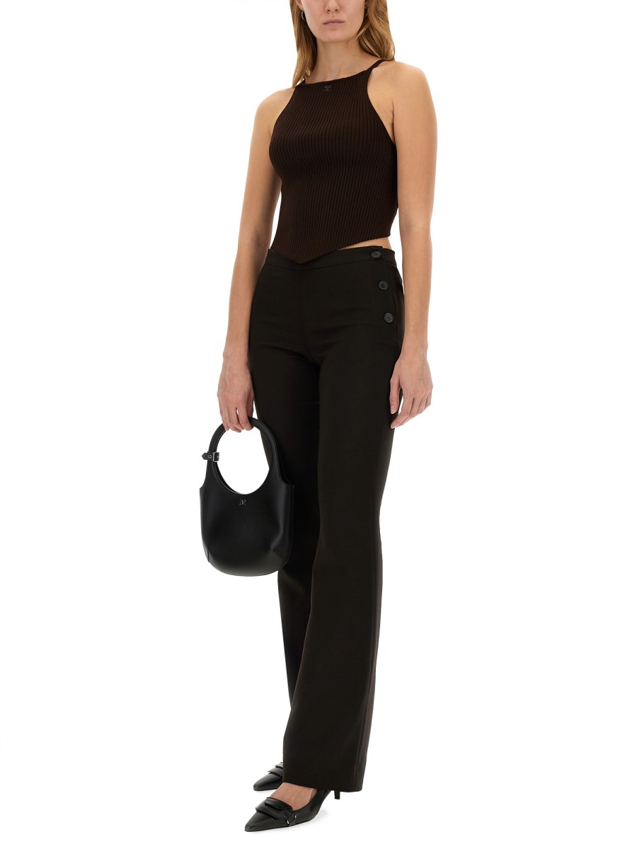 COURREGES PANTALONE TAILORED OBLIQUE Vendita
