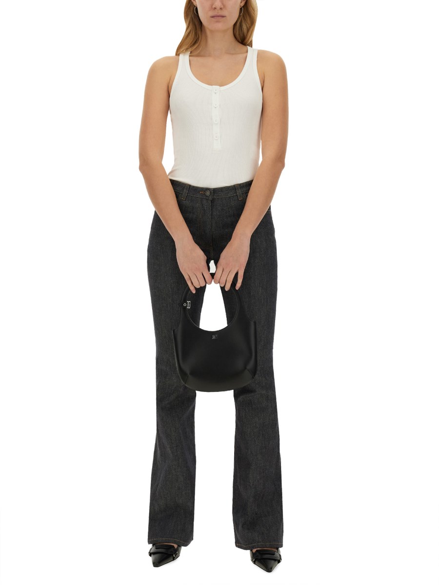 COURREGES TANK TOP RIB 90'S Negozi Online