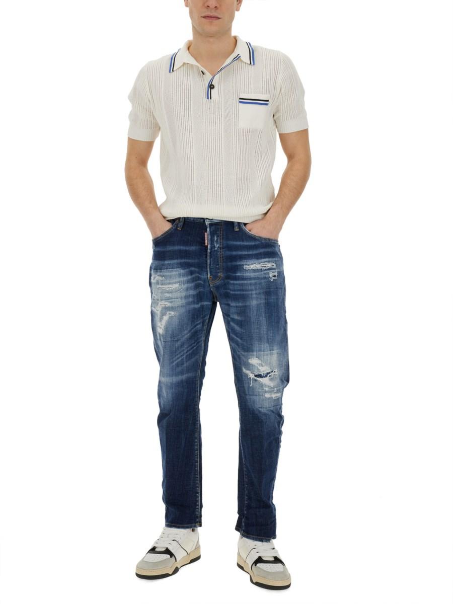 DSQUARED JEANS "BRO" In Vendita
