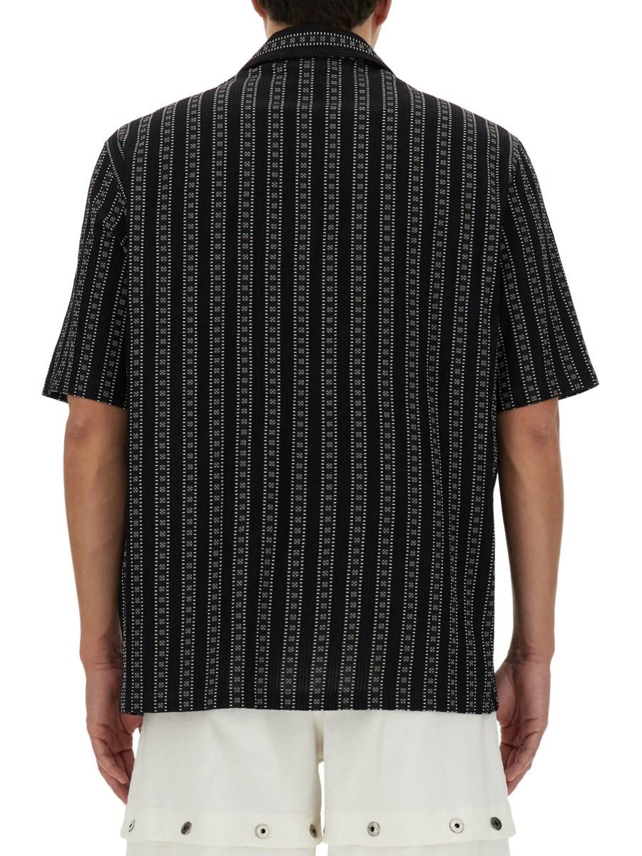 OFF-WHITE CAMICIA DA BOWLING CON MOTIVO ARROW STRIPES Negozio