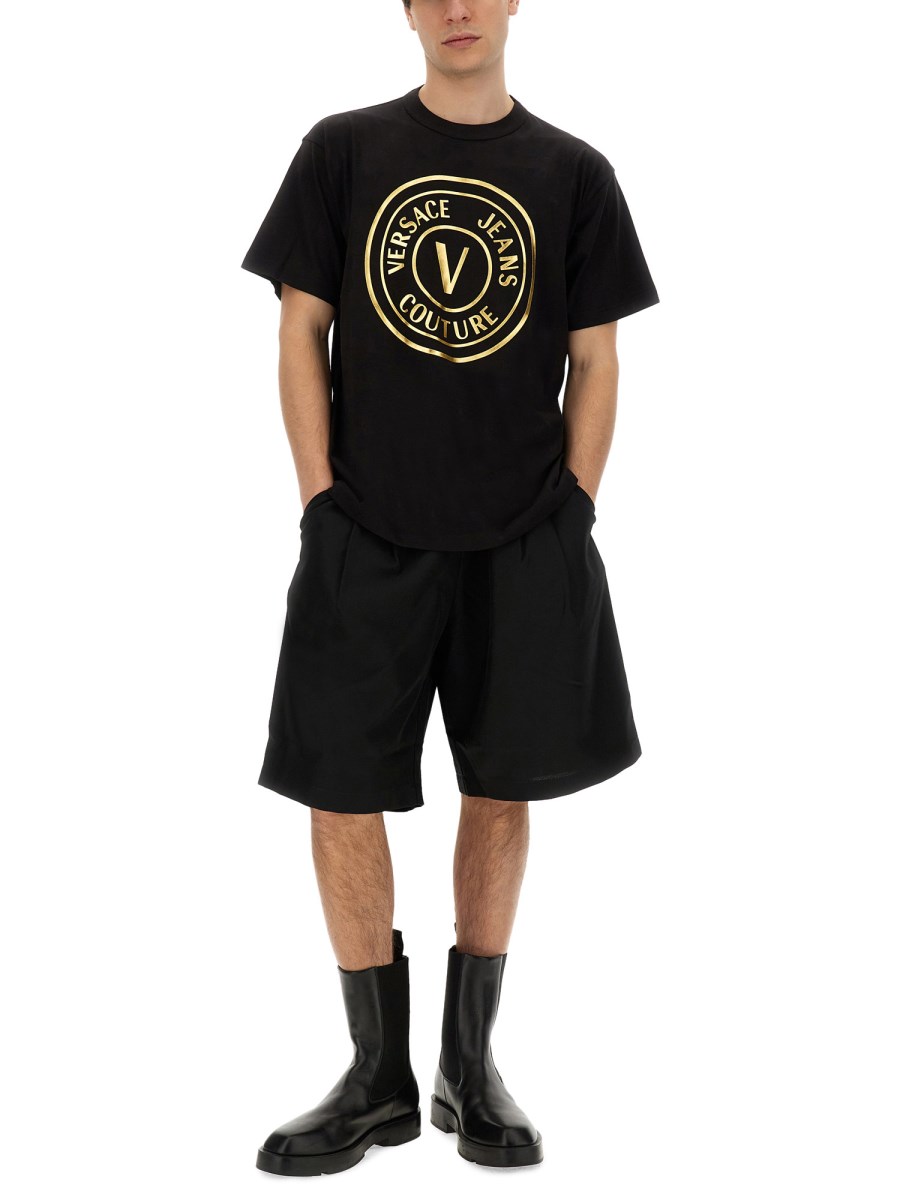 VERSACE JEANS COUTURE T-SHIRT CON LOGO Moda