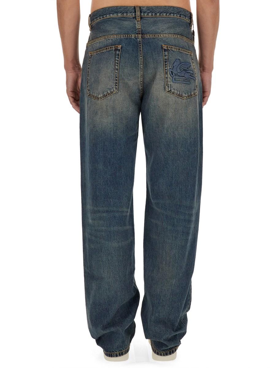ETRO JEANS IN DENIM DI COTONE Offerta speciale