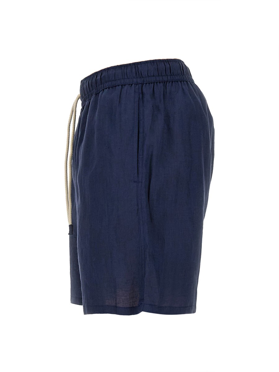 MC2 SAINT BARTH COSTUME DA BAGNO IN LINO Vendite stagionali