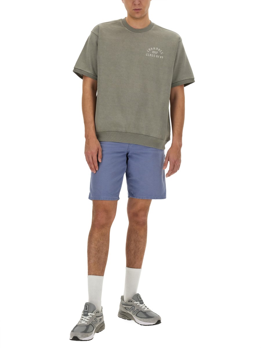 CARHARTT WIP BERMUDA "COLUMBIA" IN COTONE Cyber Monday