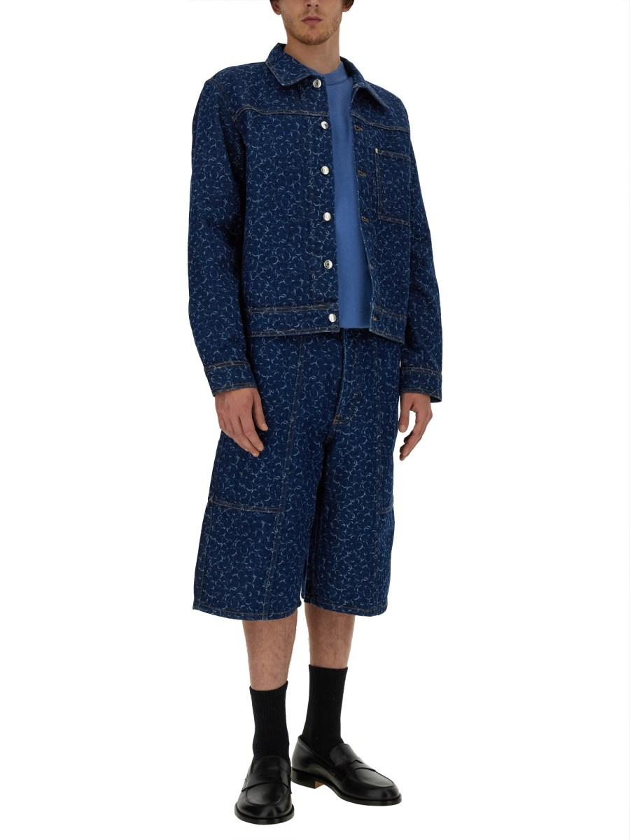 MAISON KITSUNÉ GIACCA IN DENIM Offerta Anniversario