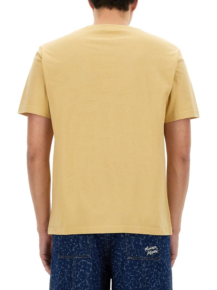 MAISON KITSUNÉ T-SHIRT "SPEEDY FOX" Smaltimento dello stoccaggio