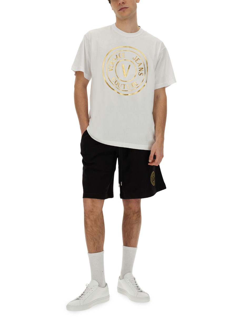 VERSACE JEANS COUTURE T-SHIRT CON LOGO Offerta migliore