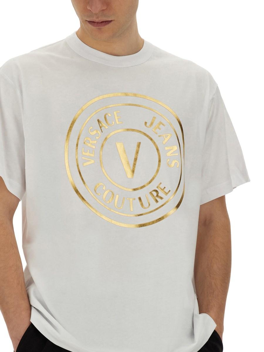 VERSACE JEANS COUTURE T-SHIRT CON LOGO Offerta migliore
