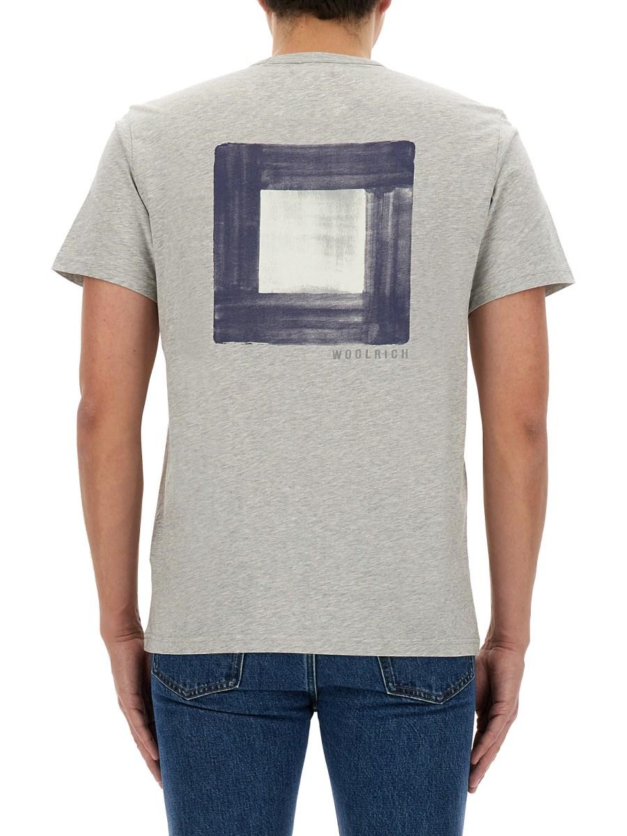 WOOLRICH T-SHIRT CON LOGO Latest fashion