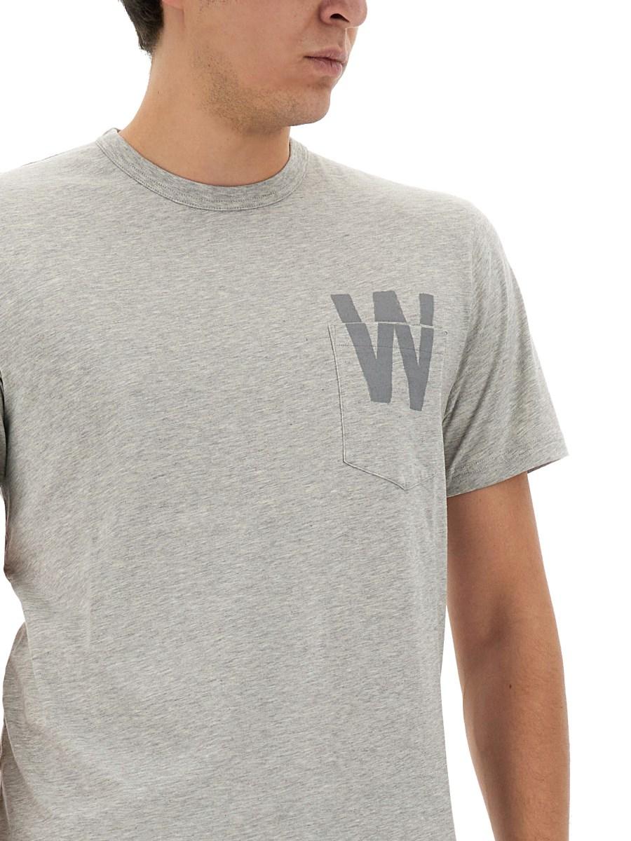 WOOLRICH T-SHIRT CON LOGO Latest fashion