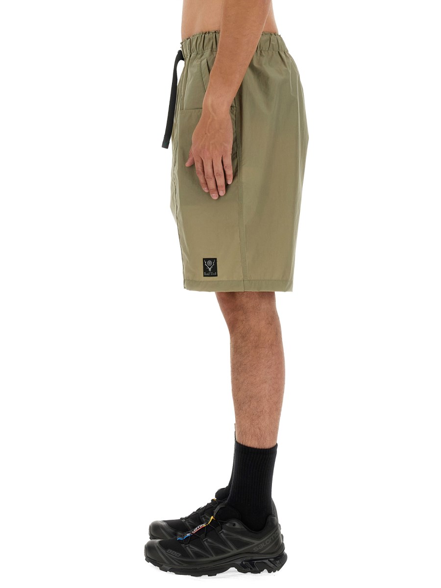 SOUTH2 WEST8 BERMUDA IN NYLON Lightning offer