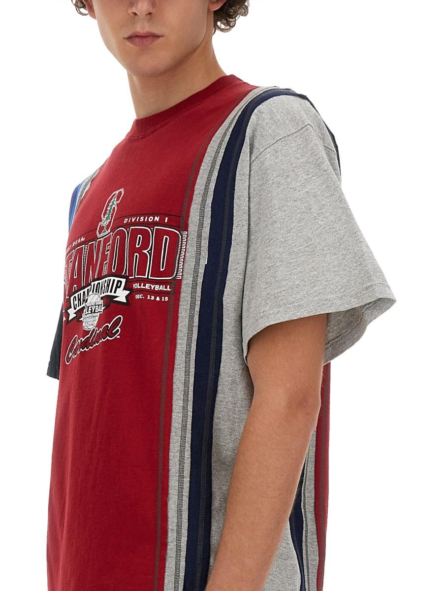 NEEDLES T-SHIRT IN COTONE Grandi sconti