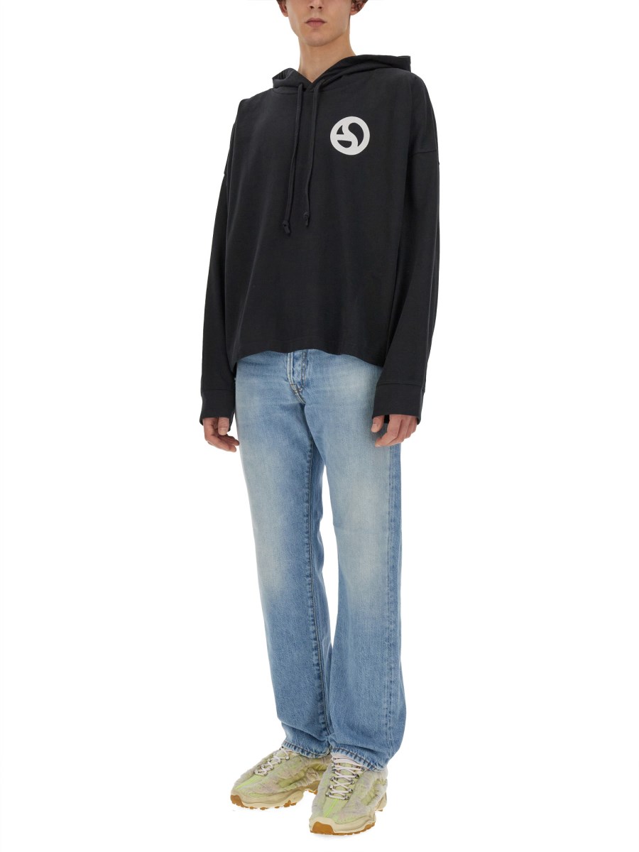 ACNE STUDIOS FELPA CON CAPPUCCIO Liquidazione