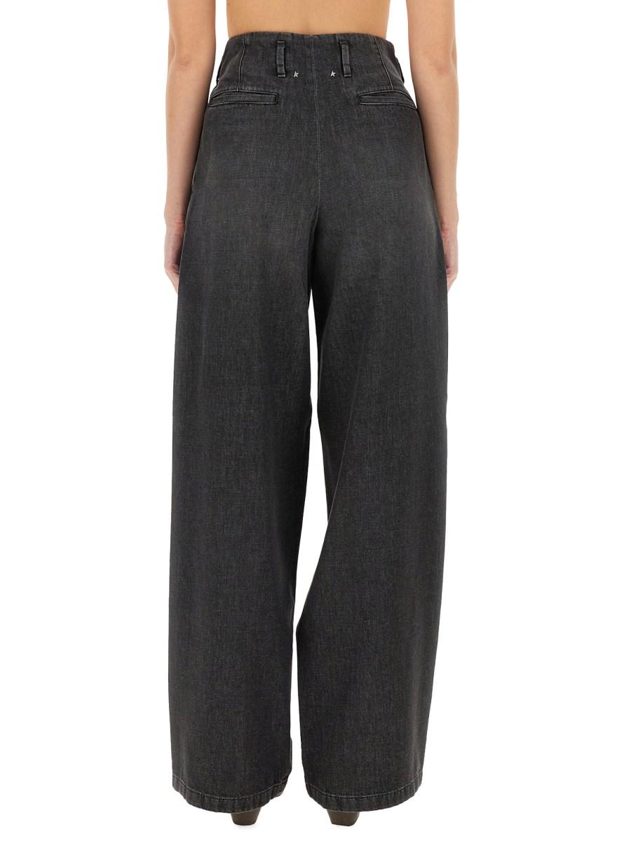 GOLDEN GOOSE JEANS CON PENCE Fino al 60% di sconto