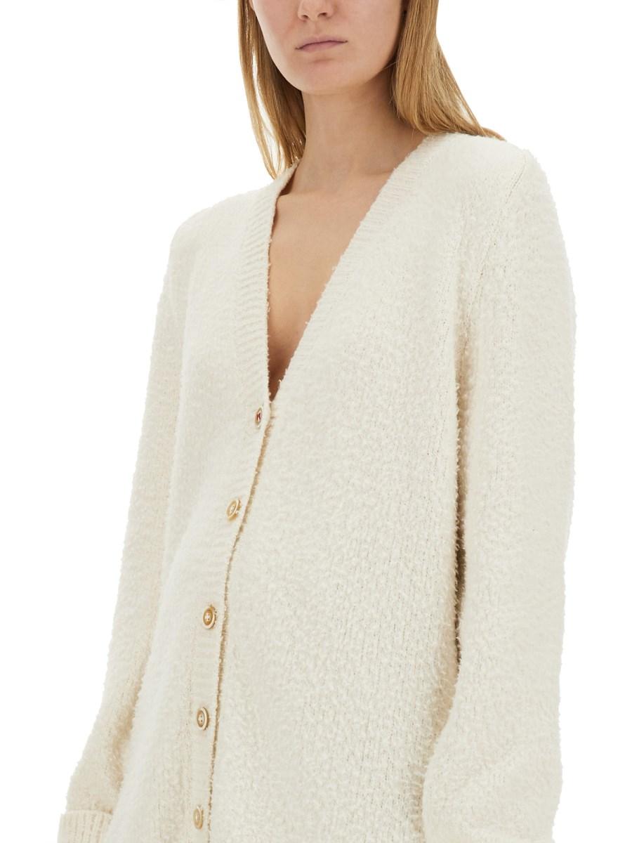 MAISON MARGIELA CARDIGAN OVERSIZE EFFETTO INFELTRITO Super sconto