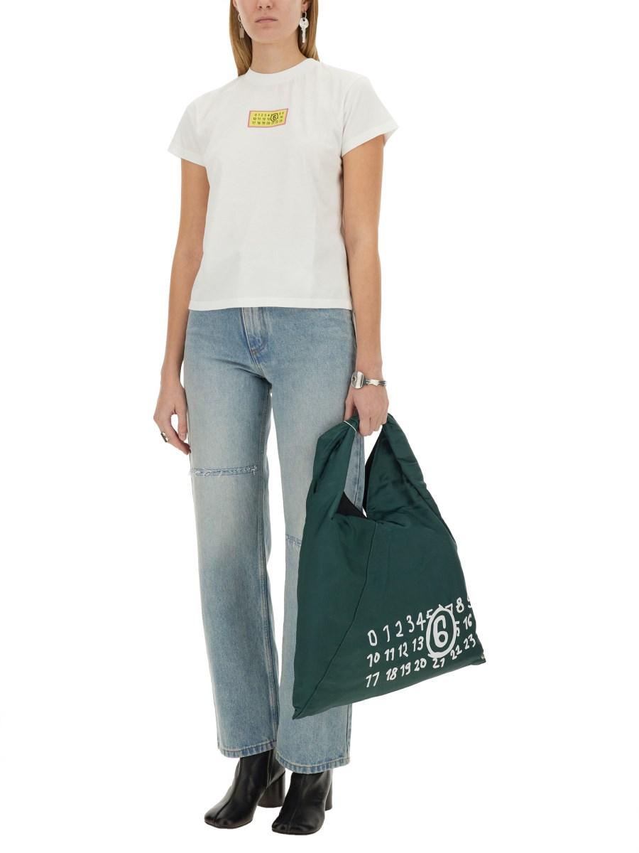 MM6 MAISON MARGIELA T-SHIRT "NUMERIC" In vendita