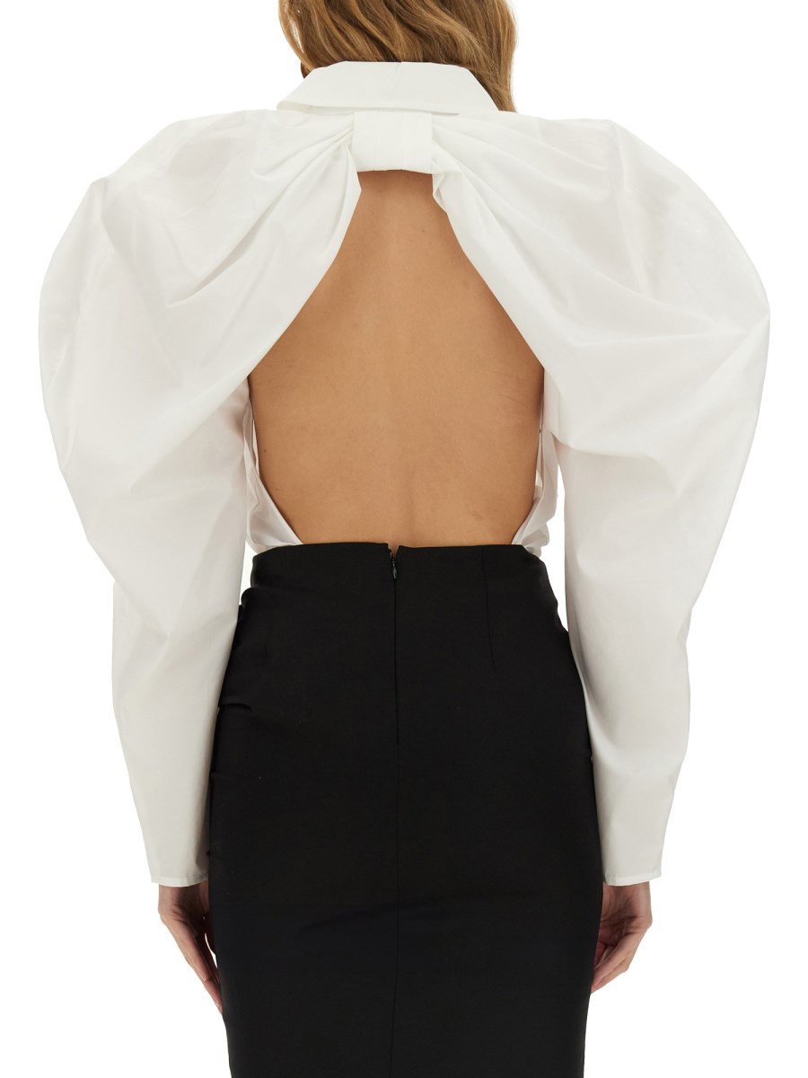 NINA RICCI CAMICIA "HALTER" CON FIOCCO Italia