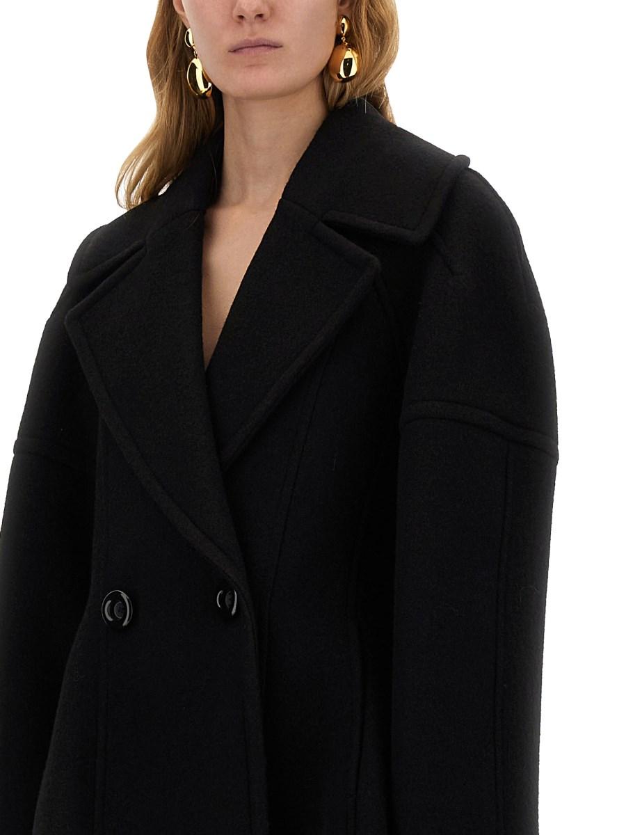 NINA RICCI CAPPOTTO A VITA STRETTA IN LANA Pezzi Unici