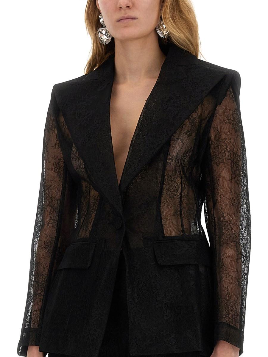 NINA RICCI BLAZER IN PIZZO CHANTILLY Acquista Ora