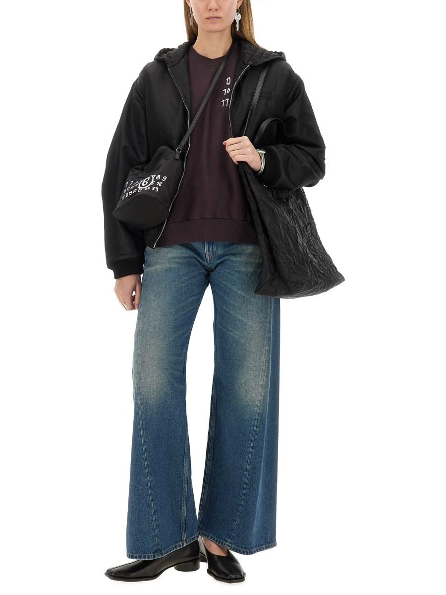 MM6 MAISON MARGIELA GIACCA CON CAPPUCCIO Consegna Veloce