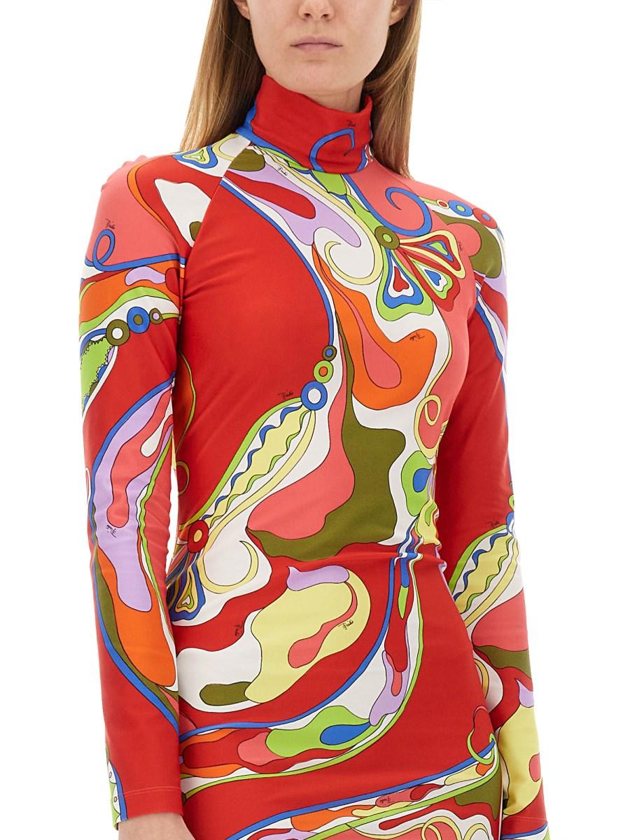 PUCCI ABITO CON STAMPA Prezzo Ridotto
