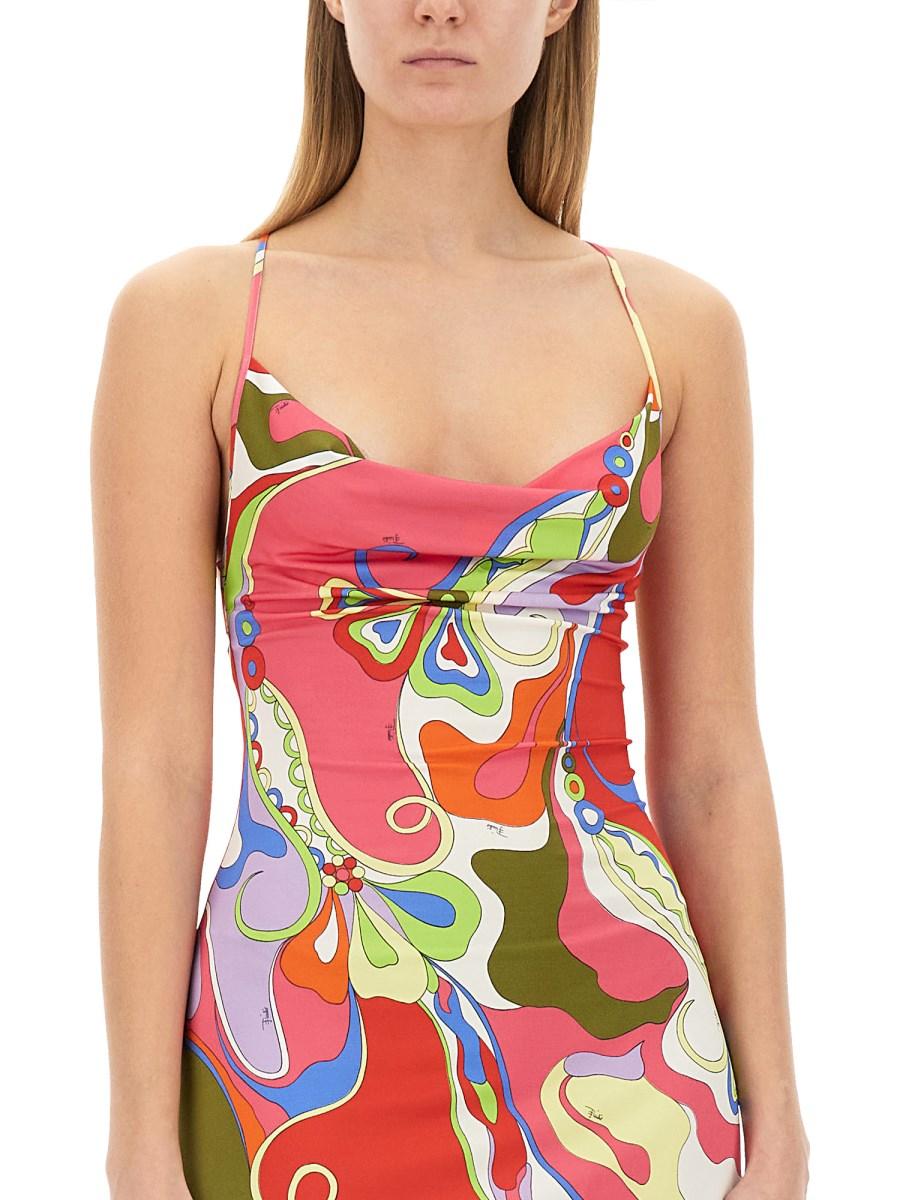 PUCCI ABITO MINI CON STAMPA Sottocosto