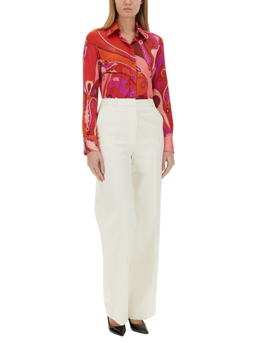 PUCCI CAMICIA CON STAMPA ORCHIDEE Convenienza