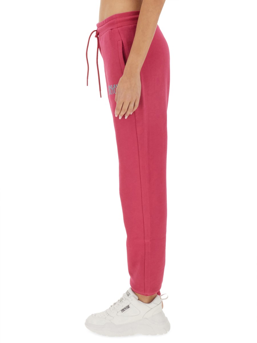 VERSACE JEANS COUTURE PANTALONE JOGGING CON LOGO Saldi