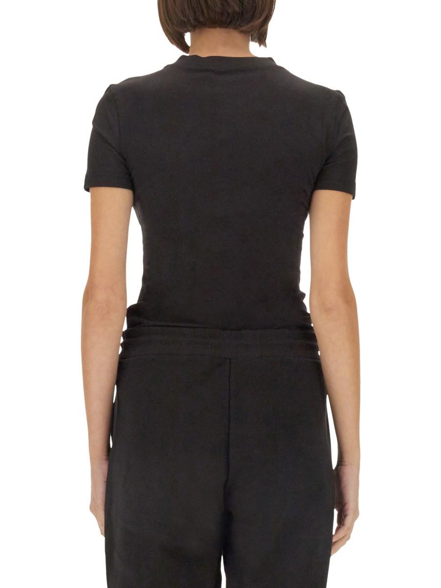 VERSACE JEANS COUTURE T-SHIRT IN JERSEY DI COTONE CON LOGO Hotsell