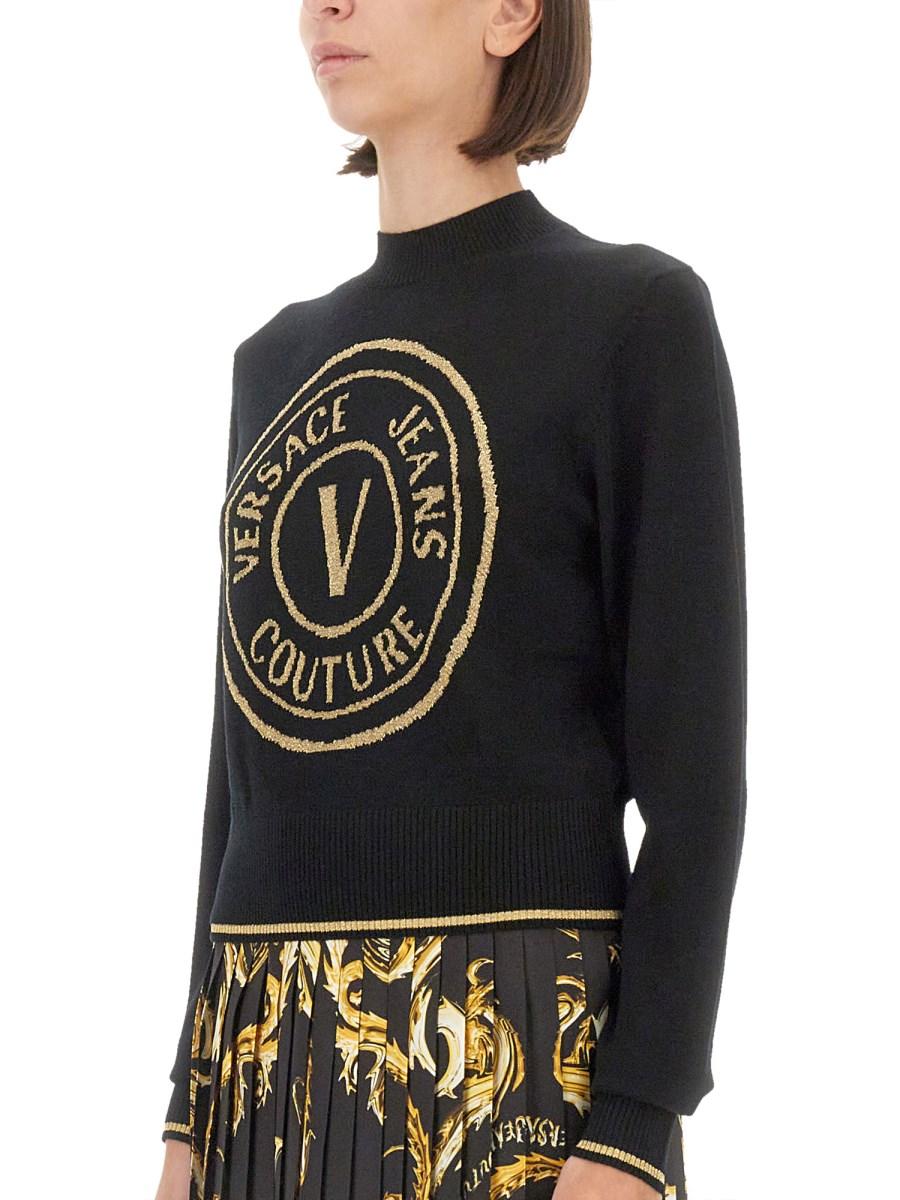 VERSACE JEANS COUTURE MAGLIA V-EMBLEM I Più Venduti