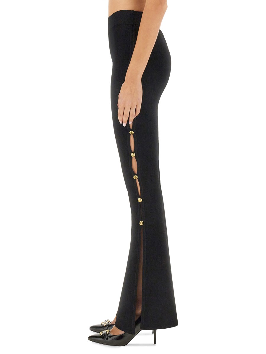 VERSACE JEANS COUTURE PANTALONE CUT OUT Vendite Flash