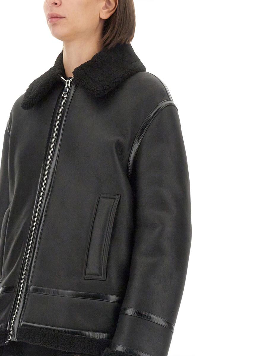 GUCCI GIACCA BIKER IN PELLE In Saldo