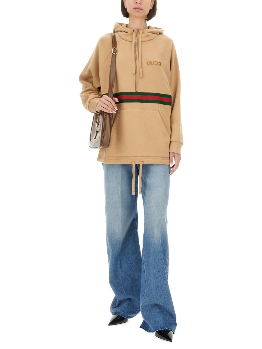 GUCCI FELPA IN JERSEY Nuova